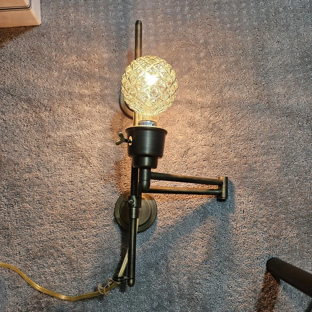 Portable luminaire bk-10,327 Hollywood Regency Boat Lamp Inspired Wall Mount‎
